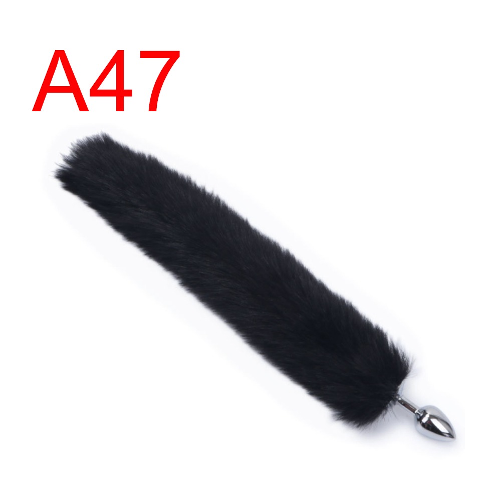 Butt plugs with tail