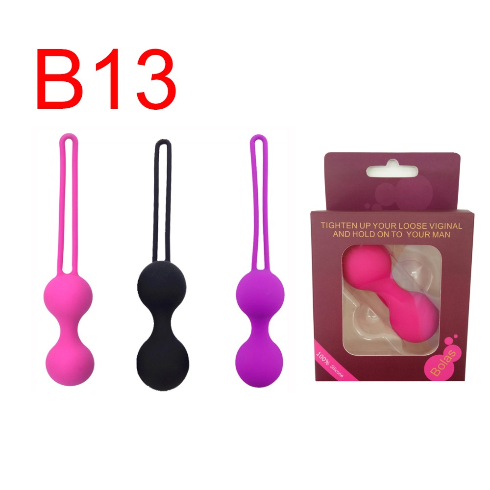 Silicone Kegel Exercise Ball with Retrieval Loop