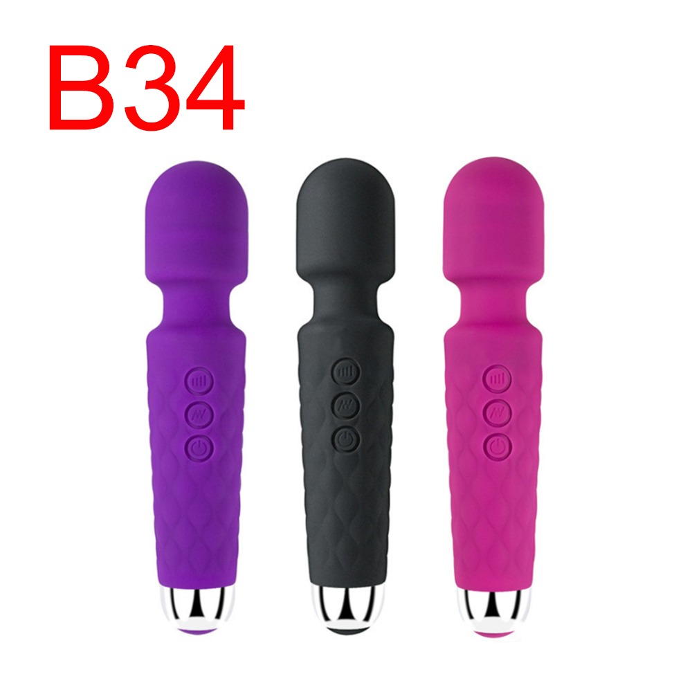 Textured Wand Vibrator, 10 Modes