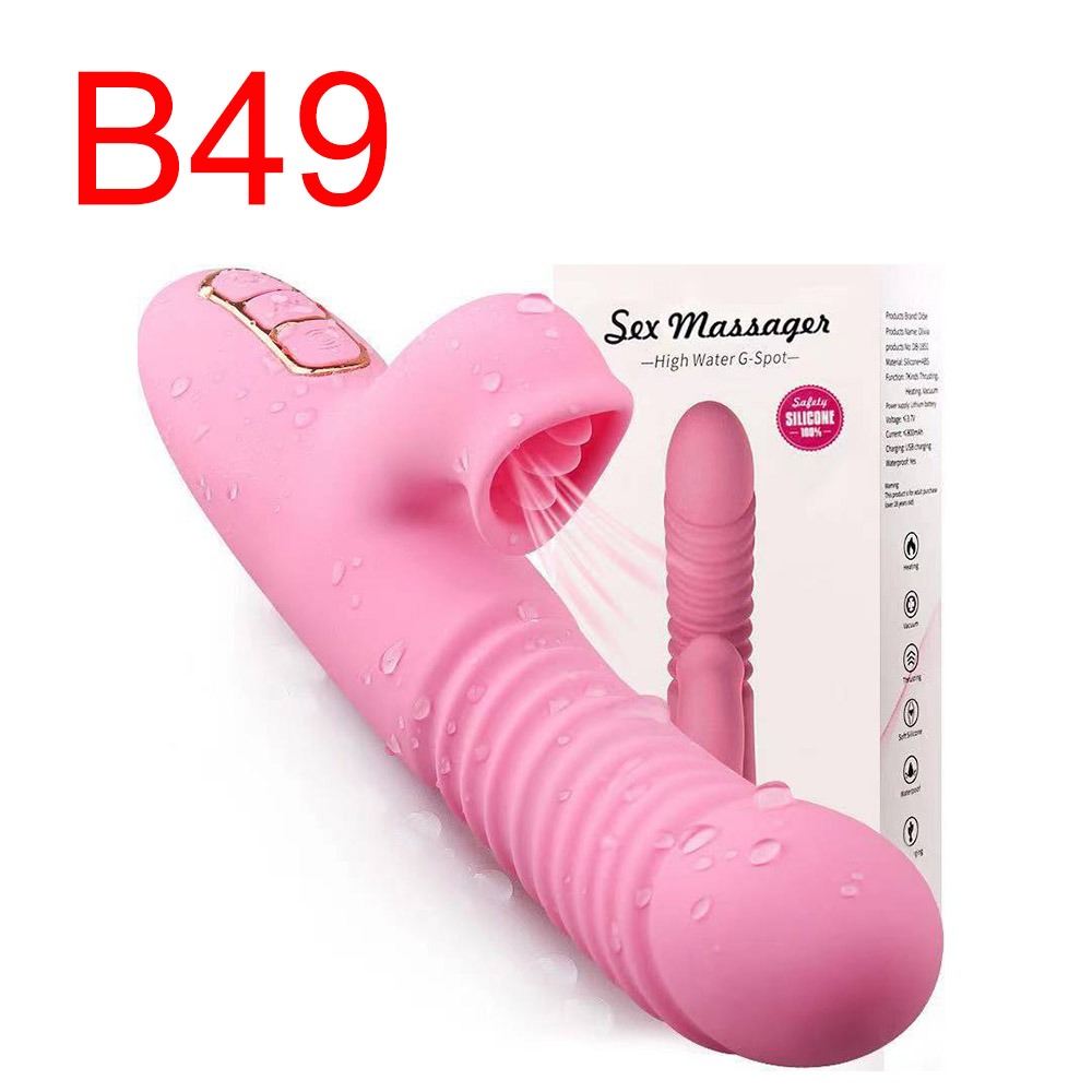 Sucking Thrusting Massager