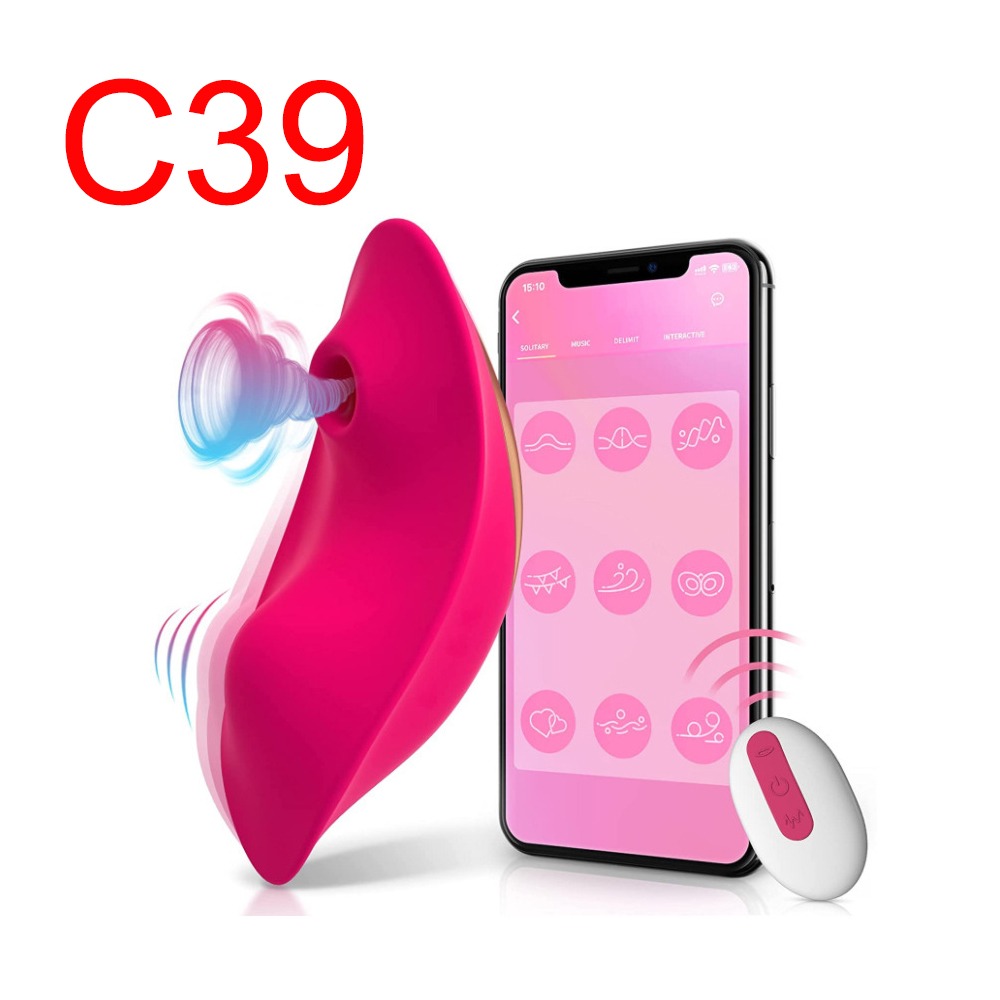 Suction App Wearable Vibrator