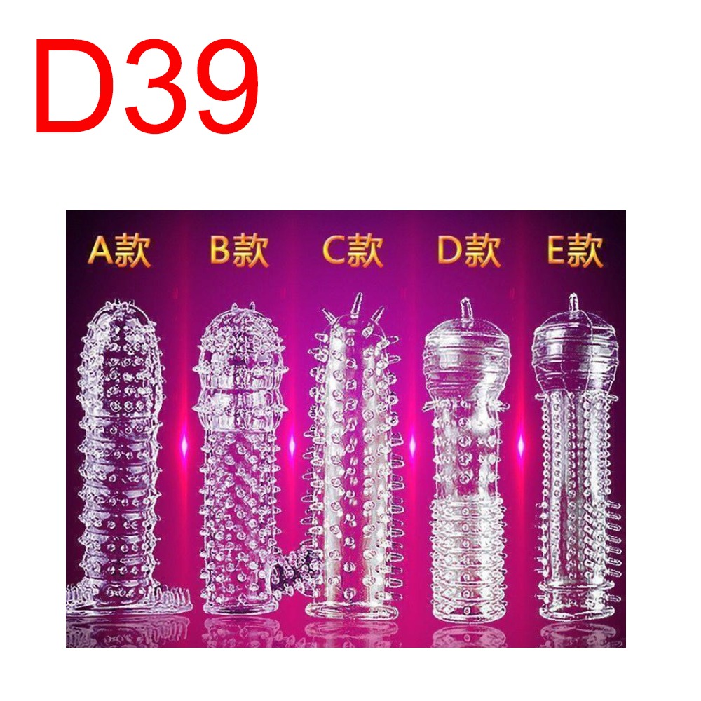 Crystal Penis Sleeve — Five Designs