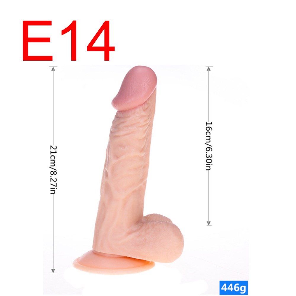 Realistic Dildo with Suction Base, 21 cm, 446 g