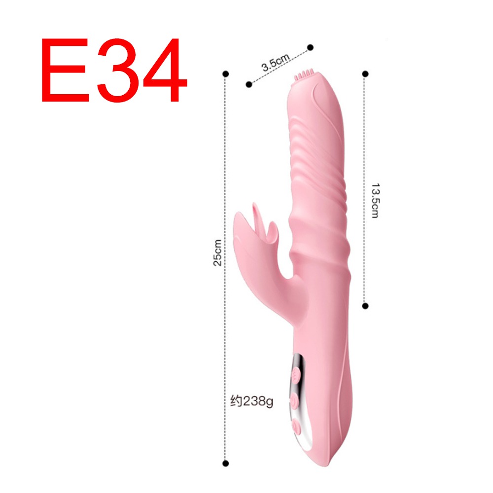 Pink Rabbit Thrusting Vibrator