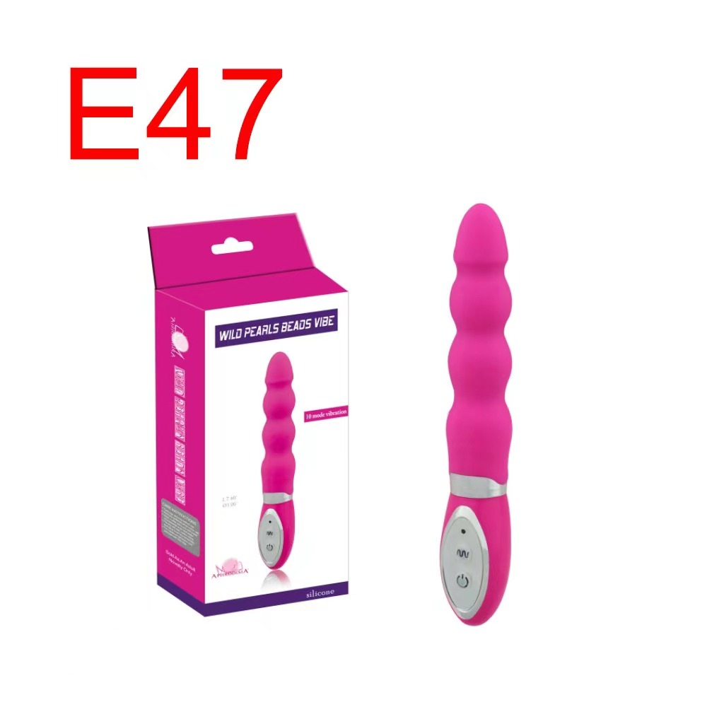 Wild Pearls Vibrating Anal Beads, Pink, 13 cm
