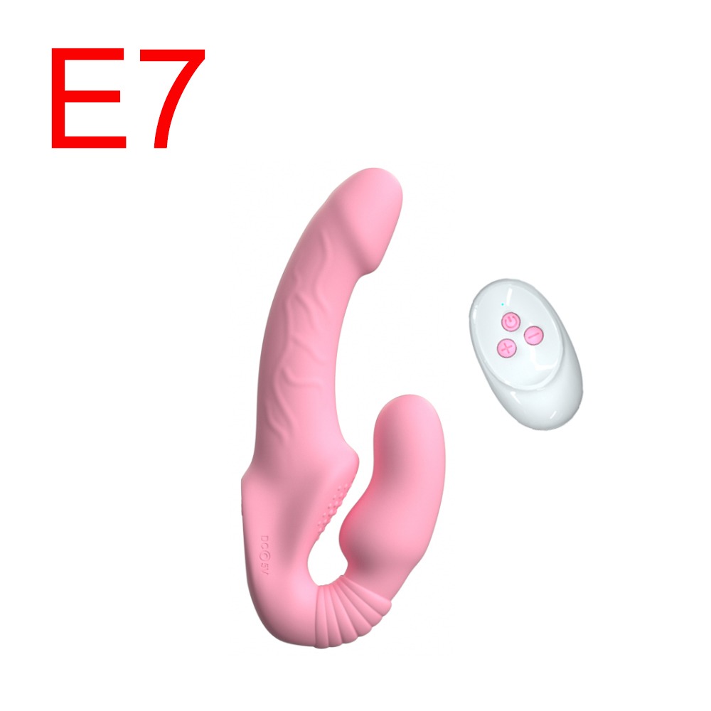 Strapless Strap-on with Remote