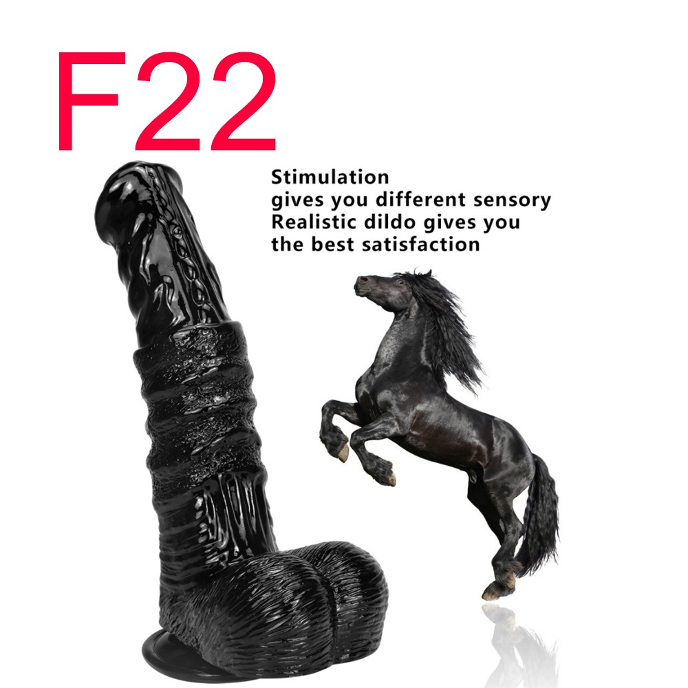 Black Horse Fantasy Dildo