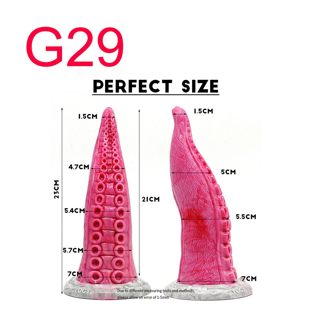 Tentacle Fantasy Dildo, 23 cm