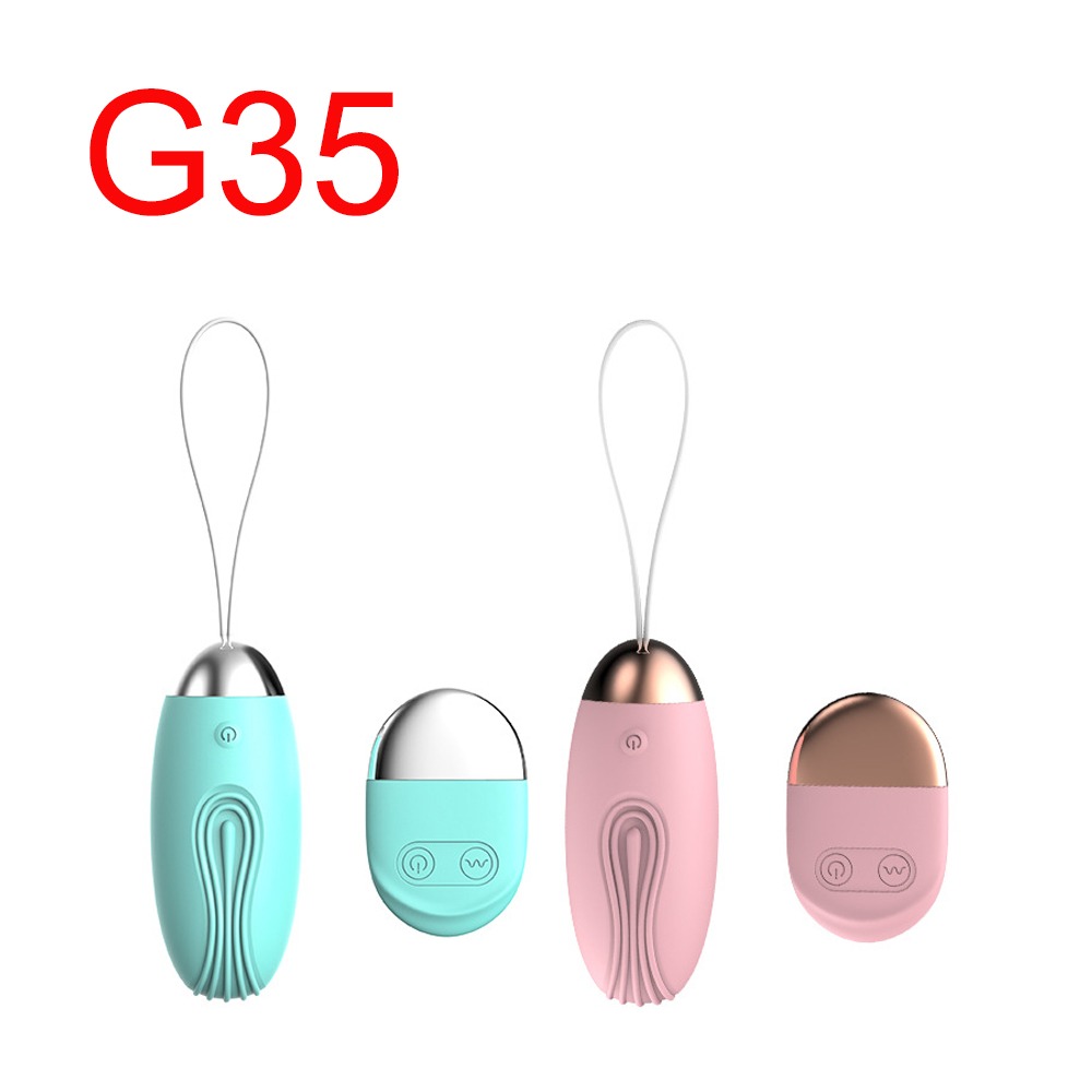 Egg Vibrator with Retrieval Loop and Remote