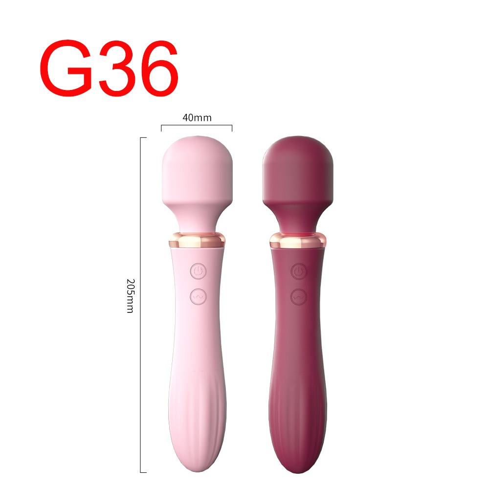Pink Wand Vibrator, 20.5 cm, 10 Modes