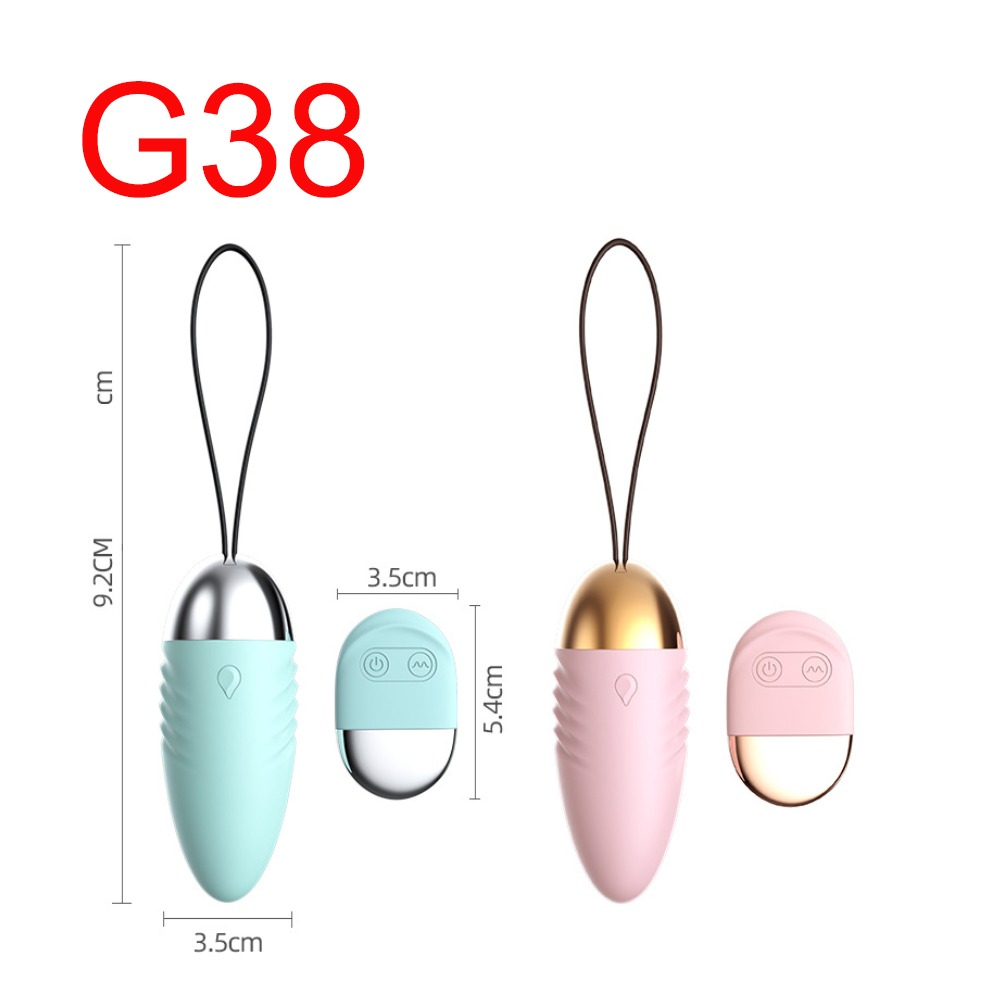 Premium Egg Vibrator with Remote, 9.2 cm