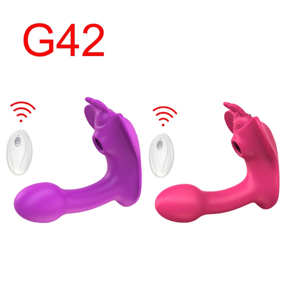 Wearable Suction Vibrator with Remote
