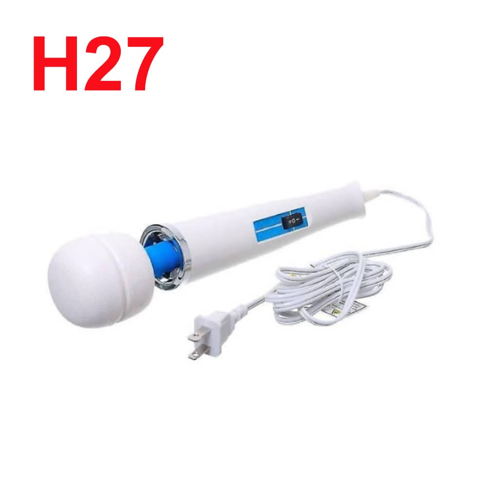 Mains-Powered Vintage Wand Massager, 12 Speeds