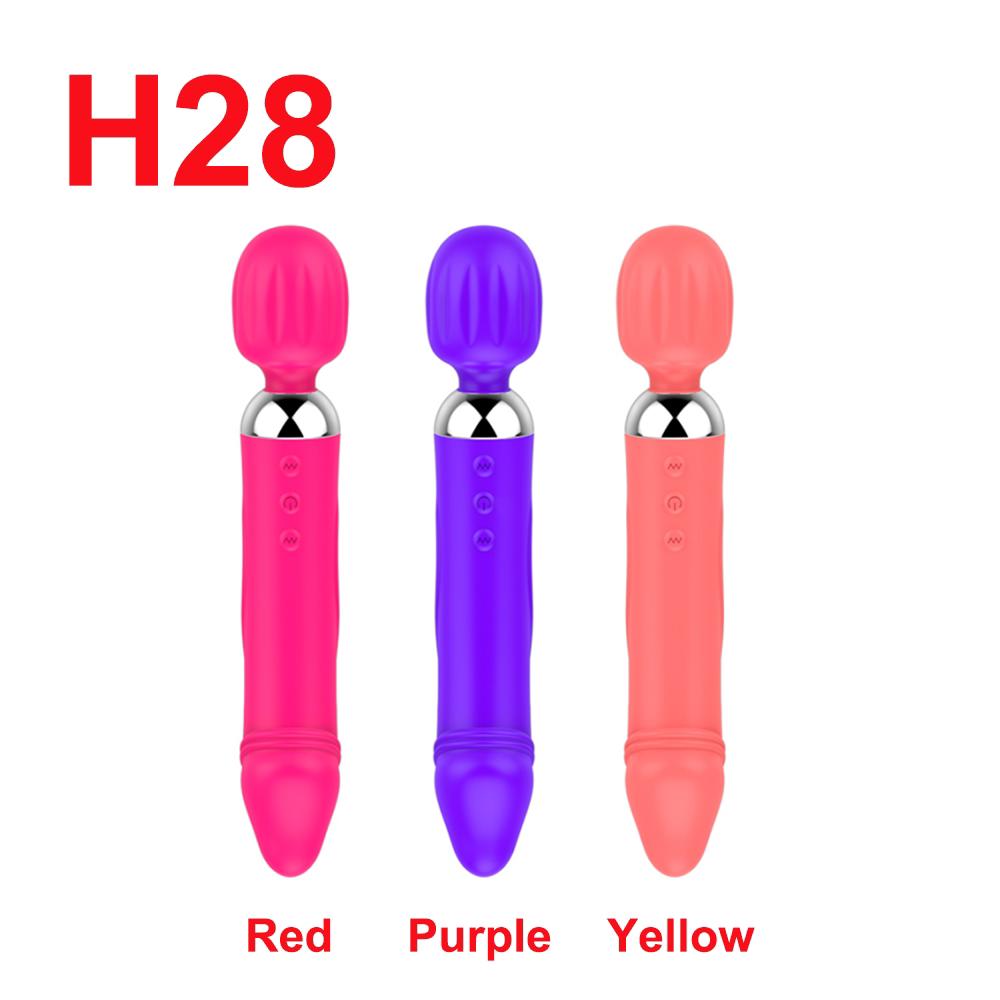Multi-Colour Wand Vibrator, 10 Modes