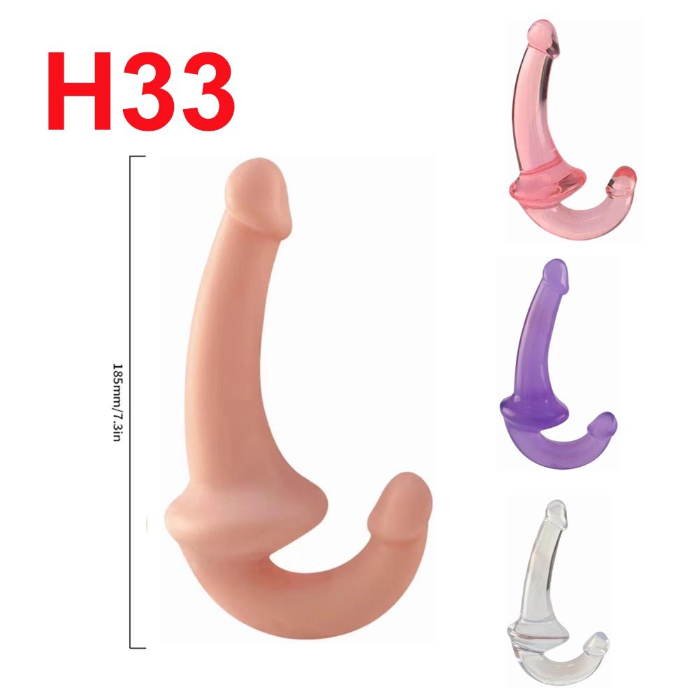 Strapless Strap-on Flesh Set