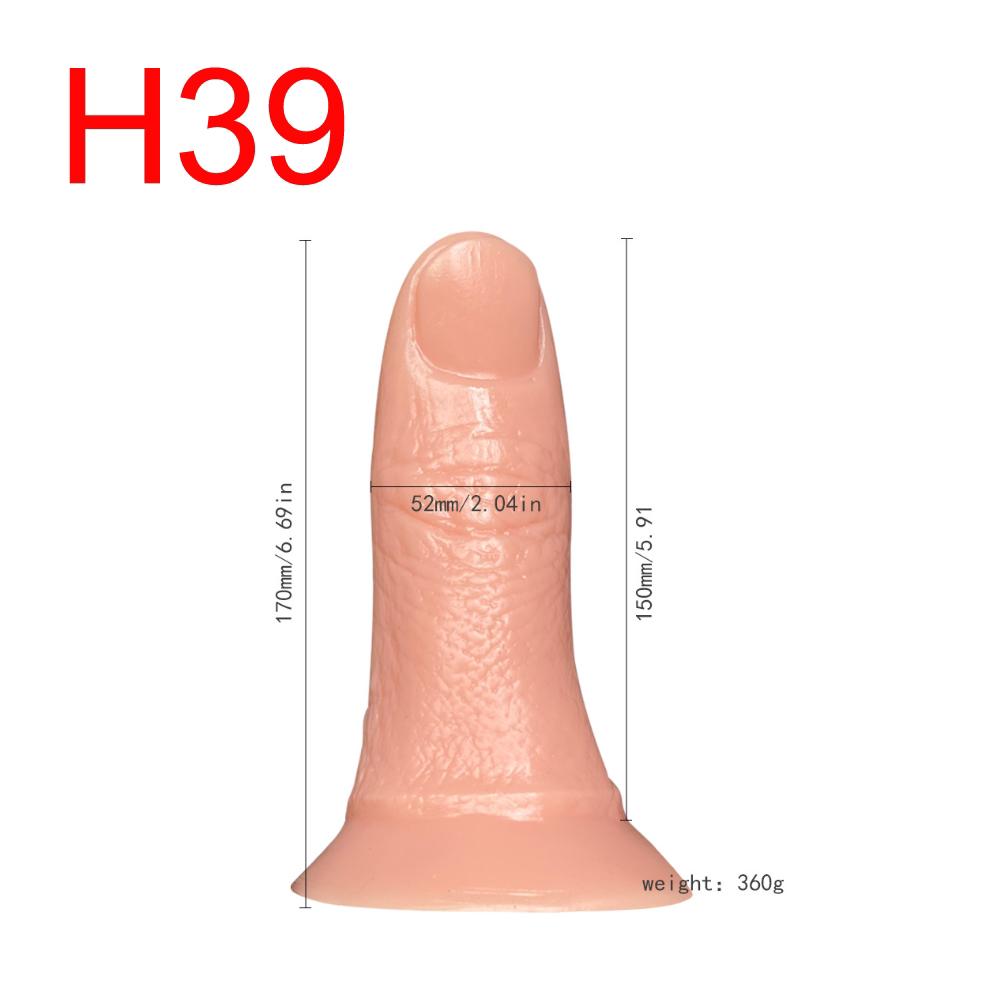 Soft Flesh Butt Plug, 17 cm, 360 g