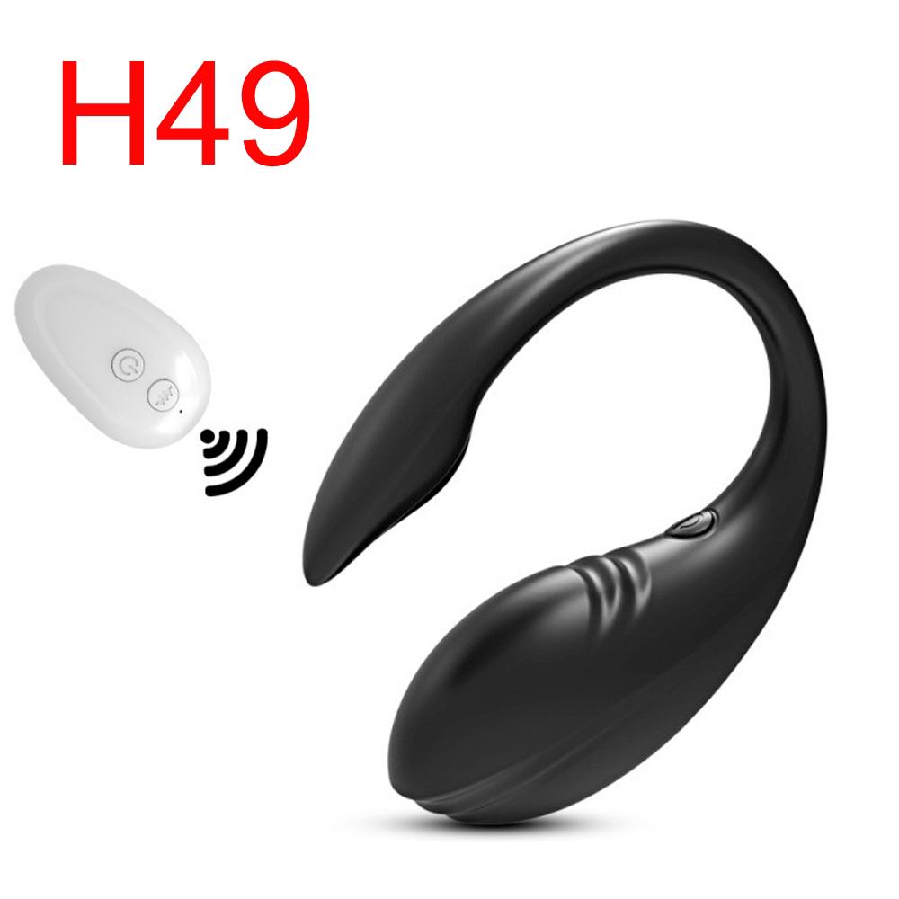 Black Wearable Couples Vibrator with Remote