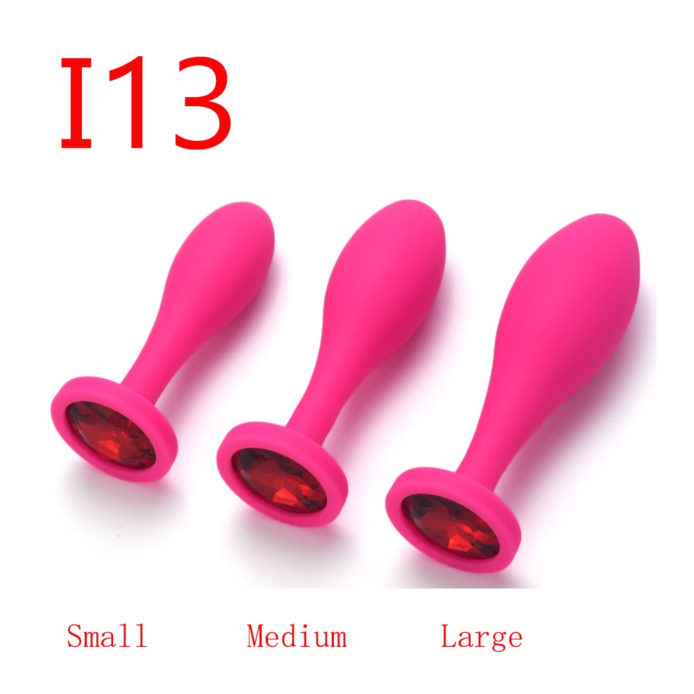 Jeweled Butt Plug Set (S/M/L)